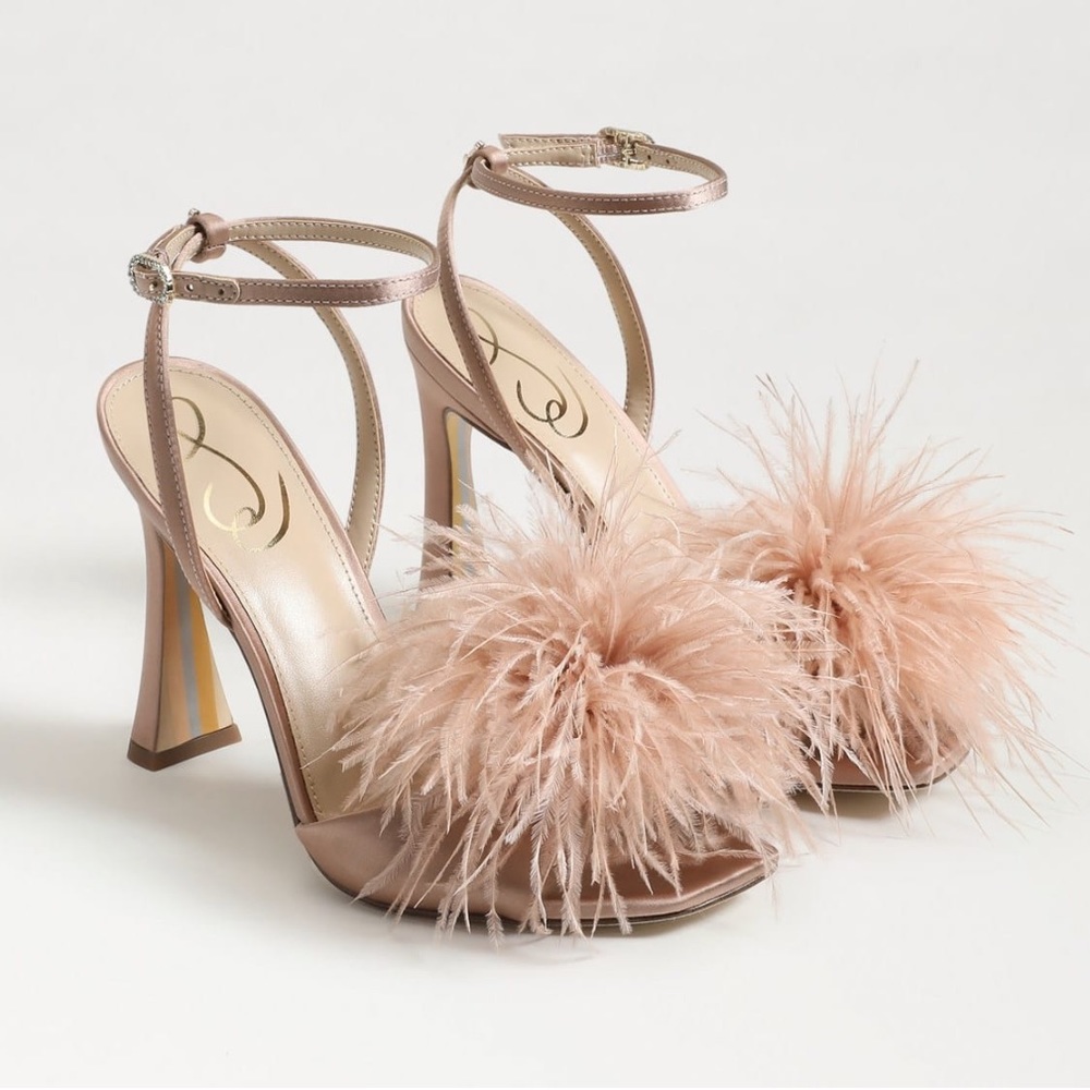 Sam Edelman Leon Feather Heel Never Worn
